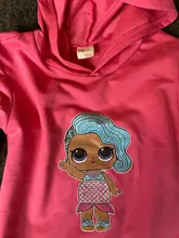 LOL Surprise-sudadera con capucha para niños y niñas, camisa con estampado de dibujos animados, Tops, sudadera, ropa informal
