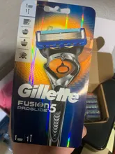 Gillette Fusion Proglide-máquina de cuchillas de afeitar para hombre, casetes de Cuchillo DE SEGURIDAD DE 5 capas con cuchillas reemplazables