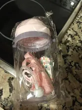 Botella de paja de agua potable con dibujos de animales para niños, Bola de gravedad, taza de bebé con correa para el hombro