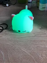 Bedside-Lamp Night-Light Touch-Sensor Remote Bedroom Baby Gift Rechargeable Silicone