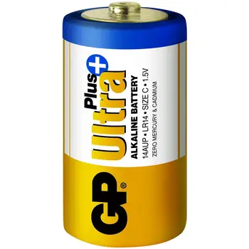 

C Ultra Plus Alkaline, Alkaline, cylindrical, 1,5VGP BATTERIES3.97