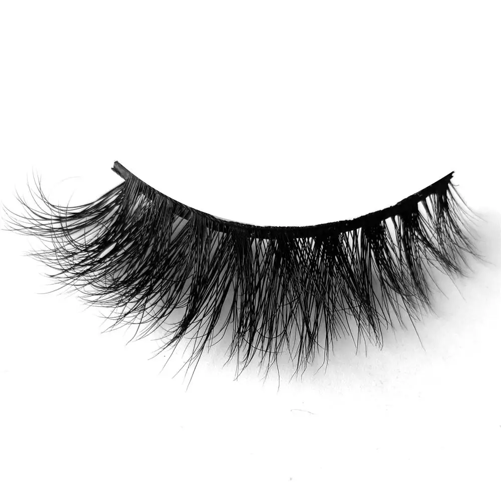 Любовь спасибо 1 пара норковые ресницы ручной работы Flase Lashes бескорыстные крест накрест объемный макияж многоразовый натуральный S10
