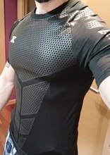 Camiseta de compresión de tipo grande para hombre, camiseta ajustada deportiva para hombre, camiseta de gimnasio para correr, camisetas deportivas para hombre 2021