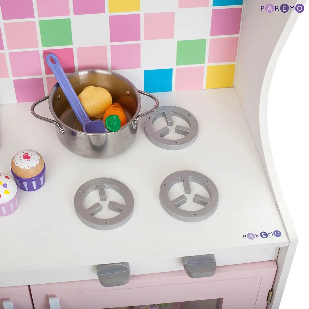 Игрушечная кухня "Алвеоло Роуз", игрушечная кухня, игрушки для девочек, подарки детям, развивалка
