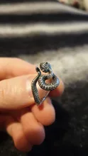 Anillo de serpiente Chapado en plata y Rattlesnake para hombre y mujer, Joyería Moderna de estilo Hip Hop, Punk, para fiesta y motocicleta