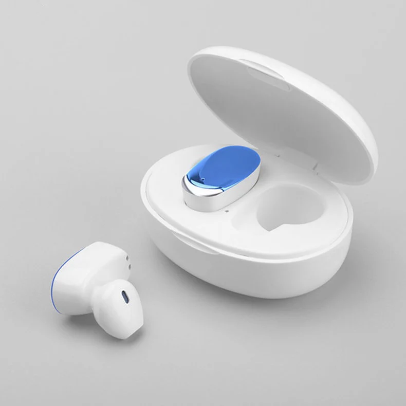 Синий 100 шт T3D новейшие 2-е всплывающие bluetooth-наушники TWS 5,0 беспроводные наушники гарнитура с микрофоном - Цвет: Синий