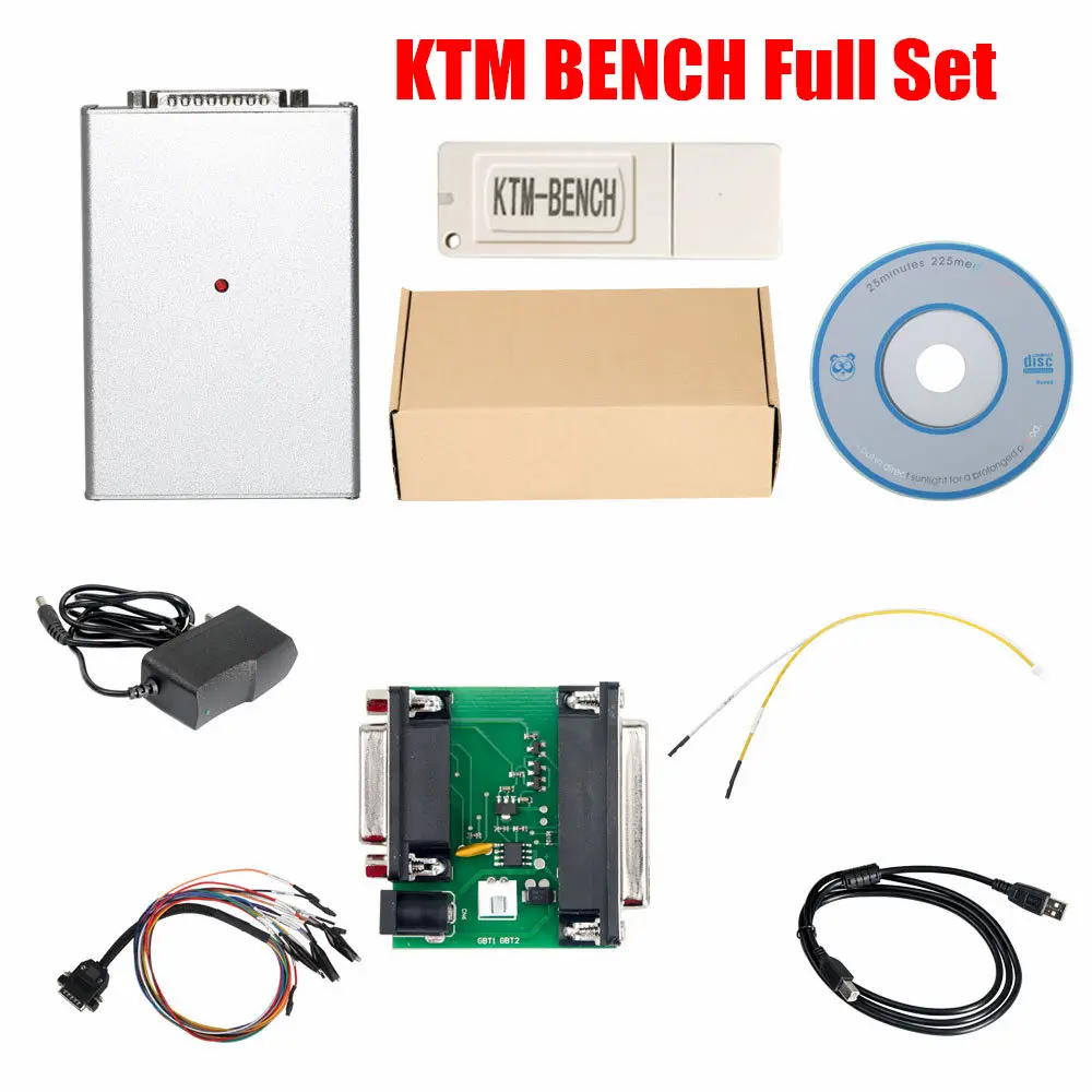 KTM BENCH FULL SET Новейший ECU программист KTM скамейка чтение и запись ECU через Boot/BENCH No Open ECU V1.99 KTM-Bench флэш eeprom - Цвет: KTM BENCH FULL SET