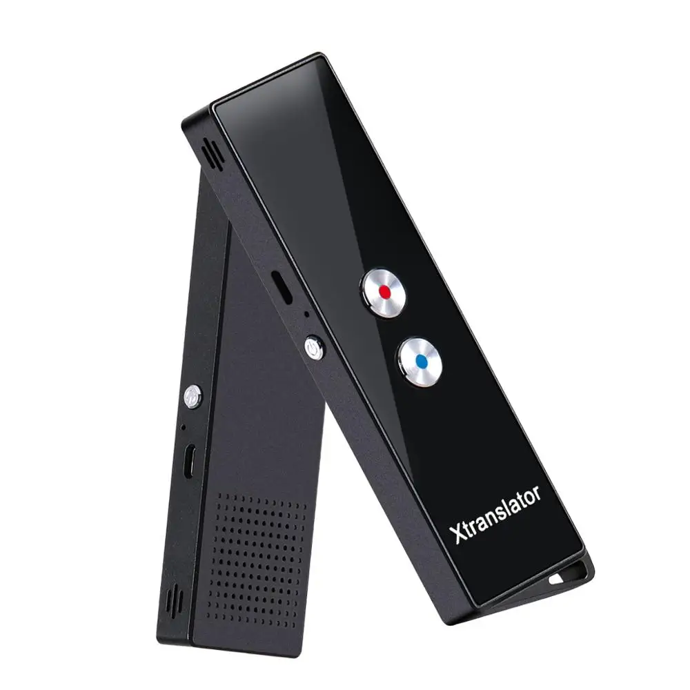 X9 Smart language Translator 2,4G Bluetooth в режиме реального времени Многоязычное голосовое устройство для перевода поддержка 70 языка страны s f