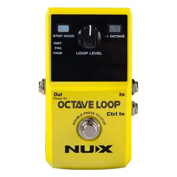 

NUX OCTAVE LOOP - Looper Pedal with-1 Octave effect