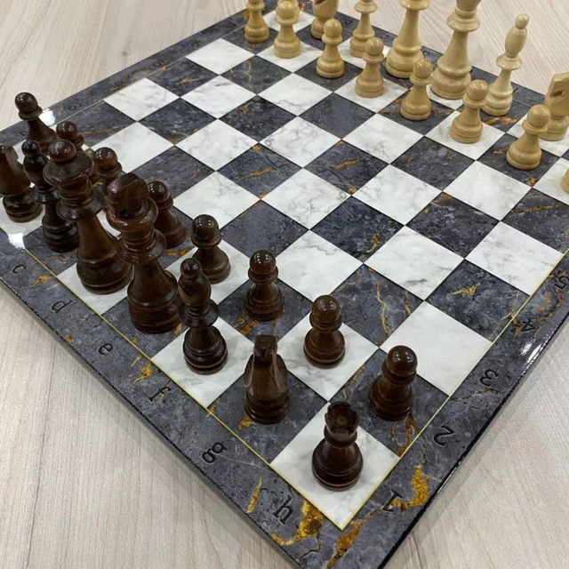 Marble Chess Game