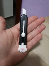 Sharkbang-Mini cuchilla para arte de zanahoria, sobres de papel de oficina, cuchilla para arte, papelería escolar