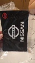 Almohadilla antideslizante con logotipo de coche, soporte para teléfono, estera antideslizante para Nissan Nismo x-trail Almera Qashqai Tiida Teana Juke Micra, 1 unidad