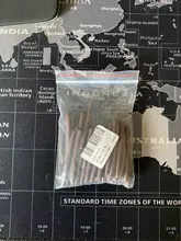 Fundas de goma suaves Anti enredos, manguitos de gancho, posicionador de alineador, tubos aparejo para pesca de carpa de 53mm de longitud, 30 Uds./50 Uds./100 Uds.