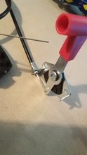 Palanca de estrangulación de aleación de 142cm y 56 pulgadas, cortacésped, interruptor de Cable de acelerador, Kit de manija de Control para cortacésped, herramientas de jardín