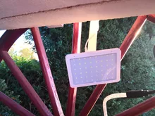 Solar-Lamp Wall Outdoor Garden Lighting-Angle Yard 800lm 48 for LED with Adustable