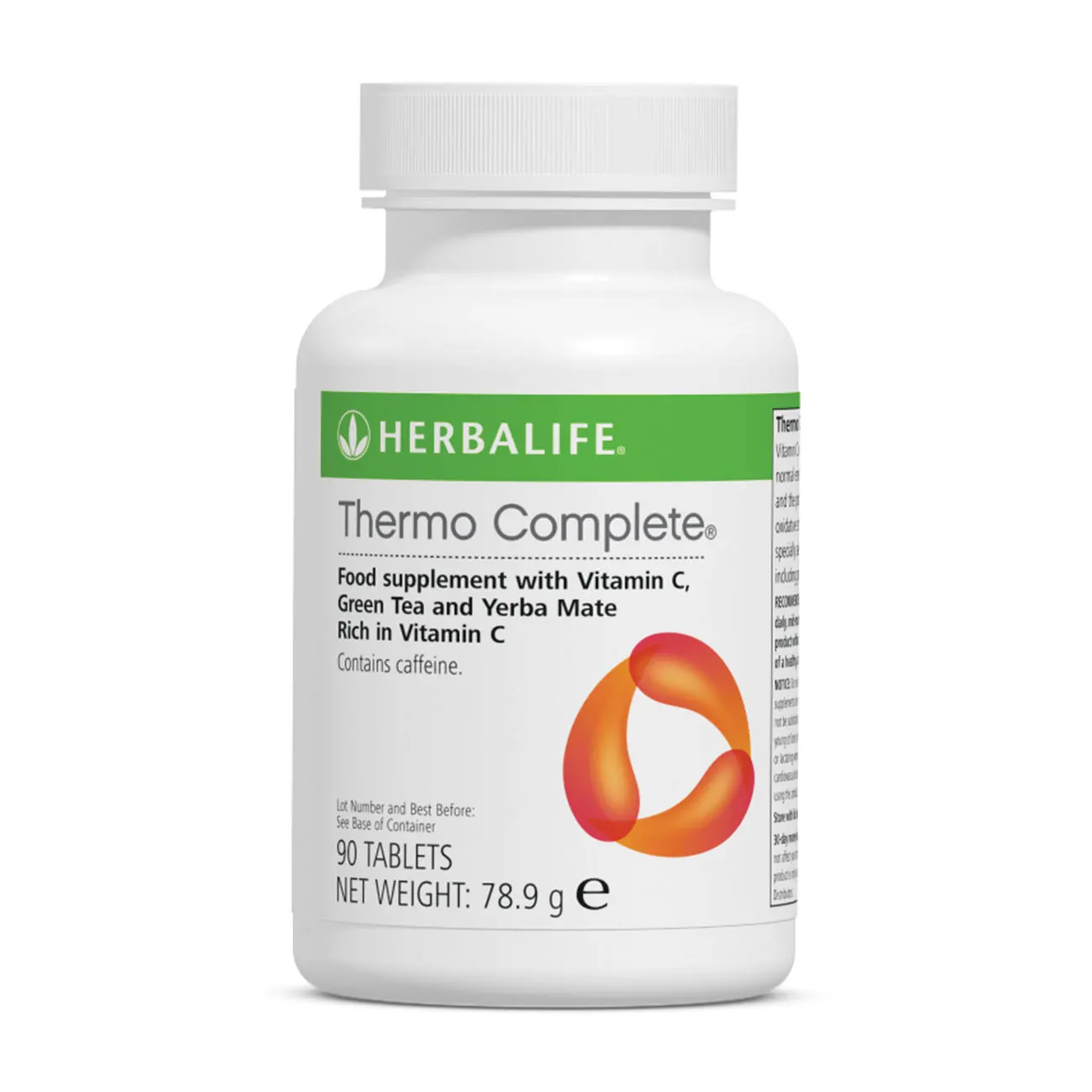 Термопищевая добавка Herbalife питание витамин С зеленый чай Yerba Mate кофеин 90 таблеток