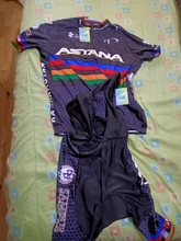 Astana-Conjunto de Jersey de ciclismo para hombre, ropa deportiva de montaña para verano, 2020