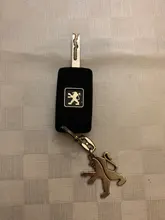 Funda de llave a distancia de silicona con 2 botones para coche, funda de silicona protectora para CITROEN C2, C3, C4, C5, Berlingo Picasso, Peugeot 306, 407, 807