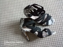 Zapatos de serpiente para mujer, tacones altos finos con punta en pico, de gladiador con diamantes de imitación, zapatos sexys para fiesta y baile de graduación