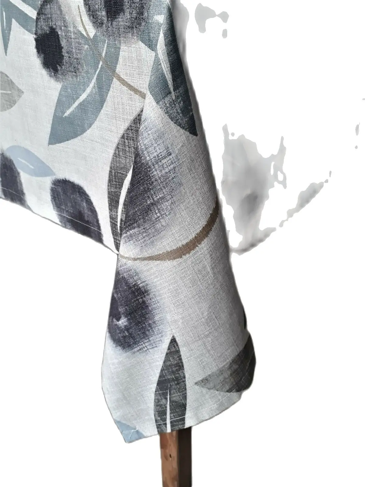 

Скатерть из 100% хлопка и льна для прямоугольного стола