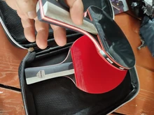 KOKUTAKU-raqueta de ping pong ITTF profesional, 4/5/6 estrellas, raqueta de tenis de mesa de carbono, conjunto de remo de murciélago, granos en Goma con bolsa