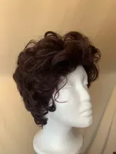 Blice-Peluca de pelo sintético para mujer, postizo de onda corta Natural, Color mezclado, resistente al calor, Kanekalon Peluca de P1B/30 pelucas para uso diario, envío gratis