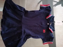 Vestido de primavera-verano de unicornio con cuello vuelto, moda para niñas pequeñas