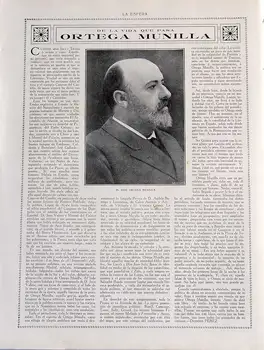 

Cutout Magazine Sphere 1916. Ortega Munilla-Dionysus Pérez