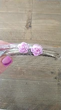 10,5 CM latón antiguo en forma de arco Rosa bolso de mano con marco de Metal bolso de beso cierre DIY acolchado monedero hecho a mano bolso