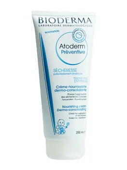 

Bioderma atoderm preventive cream 200 ml atopic skin treatment in children and babies