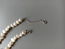 Choker Necklace Jewelry Clasp ASHIQI Freshwater Pearl Wedding 925-Silver Natural Wholesale