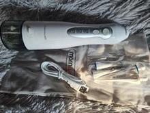 Irrigador Oral USB recargable agua Flosser portátil chorro de agua Dental 300ML tanque de agua impermeable limpiador de dientes