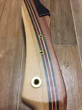 Tiro con Arco Take-down arco recurvo objetivo de arco deportes de tiro de laminado de fibra de vidrio madera 10-36 lbs 62 y 48 pulgadas caza arco