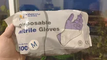 Guantes de nitrilo 100 unids/pack Xingyu púrpura comida grado impermeable alergia libre desechable seguridad guantes de nitrilo