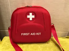 Kit de primeros auxilios impermeable para el hogar, bolsa de EVA roja portátil de alta calidad para tratamiento médico de emergencia para Familia o viaje