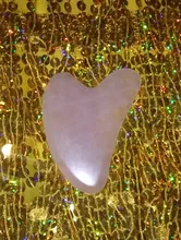 Gua sha-Tabla de piedra de Jade Natural, masajeador de cuarzo rosa, placa Guasha, rascador facial, herramientas para cara, cuello y espalda