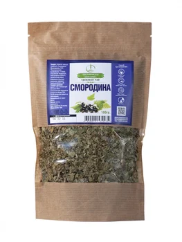 

Tea herbal емельяновская biofactory "Currant", leaf, 100 gr