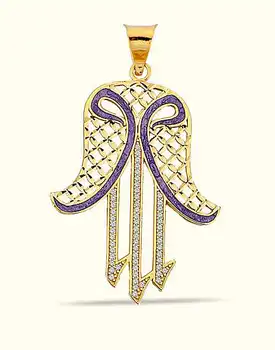 

Fatmanın Hand Gold Necklace Tip 02-395-F0001