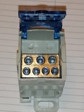 Connector Distribution-Box Rail-Terminal-Blocks Universal-Wire Din Multiple-Out Waterproof