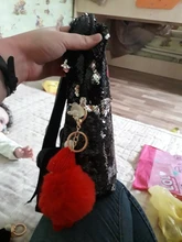 Anime L o l ¡Sorpresa! Lol Doll-mochila con lentejuelas para niñas, muñeco de juguete con bolsa pequeña bonita, regalo de cumpleaños