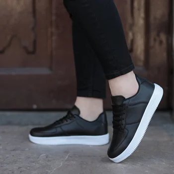 

Hot Sale White Men's Sneakers Microfiber Casual Shoes tenis masculino Lightweight Unisex Breathable Mens Shoes