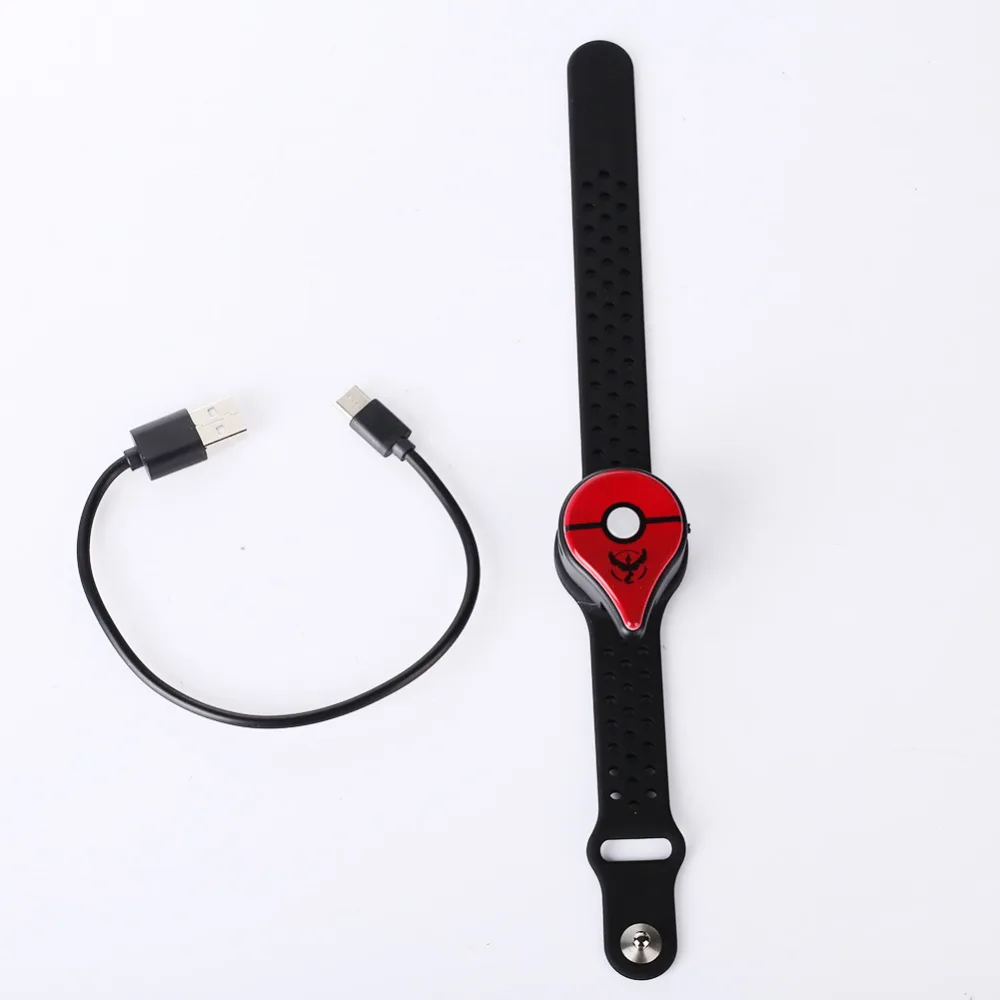 Bluetooth браслет с автоматической ловлей для игры Pokemon Go Plus, аксессуары для часов с браслетом, часы с зарядкой от usb