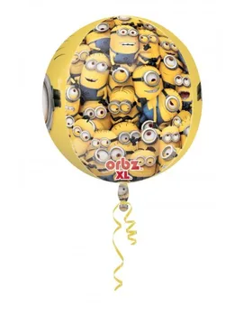 

Balloon Minions-Spherical 43cm ORBZ Foil Polyamide-A2995901