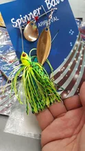 JSM 10 unids/lote Señuelos de Pesca tipo cuchara spinner cebo para Lucio pesca wobbler metal cebos spinnerbait isca artificial señuelo duro