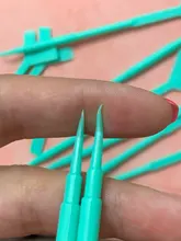 Barra de plástico para permanente de pestañas, 10 Uds., 2 vías, extensión de pestañas, pegamento caliente, cuchara Y forma de peine, cepillo de pestaña, rizador, aplicador