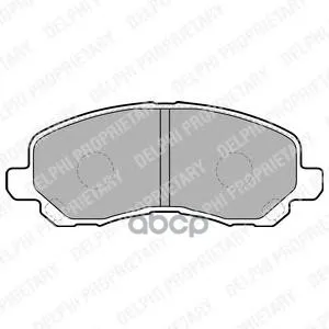 Колодки Передние Mitsubishi Asx, Galant Vi, Lancer(Cs, Cy) Lp1684 Delphi арт. LP1684