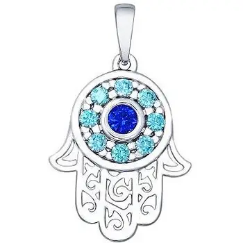 

Sokolov pendant with 9 cubic zirconia Silver