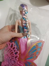 Muñeca de sirena de natación clásica para niñas, juguete de princesa con ala de mariposa, a la moda, gran oferta, regalos de Navidad, 2020