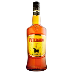 VETERANO - BRANDY - BOTELLA 1L - BRANDY ESPAÑOL - ESPAÑA -