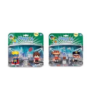 

Pack 2 Pinypon Action assorted famous electronic toys
